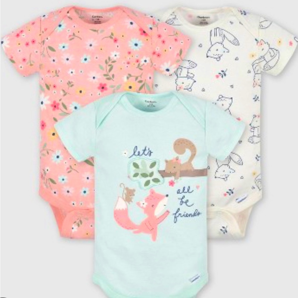 Gerber 3 pack onesies